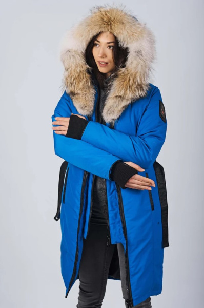 Пуховое пальто Regina (Женский; XL; royal blue)